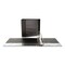 Universal 11 in. x 8.5 in. 5 in. Capacity 3 Rings Slant-Ring View Binder - Black